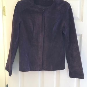 Alfani Purple Suede Jacket